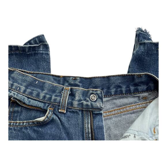 Vintage Britannia Jeans Size 13 Juniors 90s Straight Leg Paper Tag 100% Cotton - Picture 8 of 12